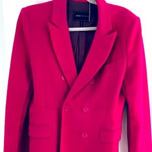 Pretty BCBG Pink Wool Coat